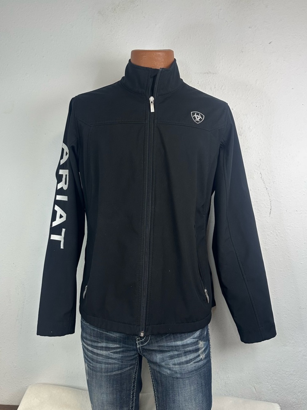Ariat Soft Shell Black Full Zip Up Women’s Jacket